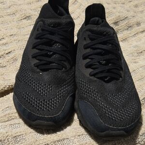 adidas Women’s Black Knit Lace-Up Sneakers